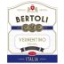 Bertoli Vermentino 2016 Front Label