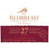 Redbreast 27 Year Ruby Port Cask Irish Whiskey Front Label