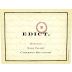 Edict Wines Cabernet Sauvignon 2013 Front Label