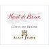 Alain Jaume Cotes du Rhone Haut de Brun Rouge 2017 Front Label