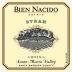 Bien Nacido Estate Bien Nacido Vineyard Syrah 2018 Front Label