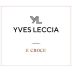 Yves Leccia Ile de Beaute E Croce Blanc 2024 Front Label