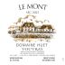 Domaine Huet Le Mont Sec 2021 Front Label