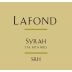 Lafond SRH Series Syrah 2020 Front Label