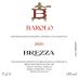 Brezza Barolo 2020 Front Label