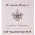 Domaine de Panisse Chateauneuf-du-Pape Confidence Vigneronne 2015 Front Label