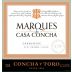 Concha y Toro Marques de Casa Concha Carmenere 2018 Front Label