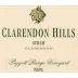 Clarendon Hills Piggott Range Syrah 2001 Front Label