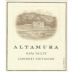 Altamura Cabernet Sauvignon 2015 Front Label