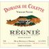 Domaine de Colette Regnie Vieilles Vignes 2022 Front Label