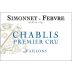 Simonnet-Febvre Chablis Vaillons Premier Cru 2022 Front Label