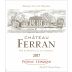 Chateau Ferran 2017 Front Label