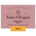 Veuve Clicquot Vintage Brut Rose 2015 Front Label