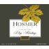 Hosmer Winery Dry Riesling 2011 Front Label