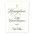 Hourglass Cabernet Sauvignon 2017 Front Label