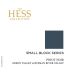 Hess Small Block Series Pinot Noir 2014 Front Label