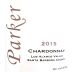Parker Winery Los Alamos Valley Chardonnay 2015 Front Label