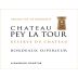 Chateau Pey La Tour Reserve 2020 Front Label