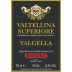 Balgera Vini di Balgera Paolo Valtellina Superiore Valgella 2002 Front Label