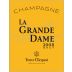 Veuve Clicquot La Grande Dame with Gift Box 2008 Front Label