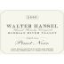 Walter Hansel Cahill Lane Vineyard Pinot Noir 2000 Front Label