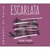 Escarlata Pinot Noir 2020 Front Label