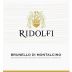 Agricola Ridolfi Brunello di Montalcino 2015 Front Label