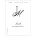 JM Cellars Syrah 2008 Front Label