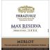 Errazuriz Max Reserva Merlot 2006 Front Label