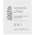 Melanie Pfister Mel 2023 Front Label