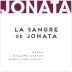 Jonata La Sangre de Jonata 2022 Front Label