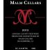 Malm Cellars Sonoma County Red Wine 2013 Front Label