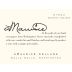 aMaurice Boushey Vineyard Syrah 2005 Front Label