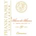 Frank Family Vineyards Blanc de Blancs 2014 Front Label