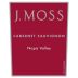 J. Moss Napa Cabernet Sauvignon 2019 Front Label