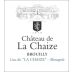 Chateau de la Chaize Brouilly La Chaize Monopole 2023 Front Label