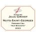 Domaine Jean Grivot Nuits-St-Georges Aux Boudots Premier Cru 2023 Front Label