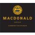 MacDonald Vineyards To-Kalon Vineyard Cabernet Sauvignon 2015 Front Label