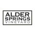 Alder Springs Vineyard Signature Apex 39 2012 Front Label