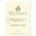 Hendry Cabernet Franc 2023 Front Label