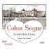 Chateau Calon-Segur 2009 Front Label