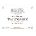 Chateau Valcombe Epicure Rose 2021 Front Label