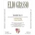 Elio Grasso Barolo Ginestra Casa Mate 2021 Front Label