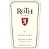 Roth Estate Sonoma Coast Pinot Noir 2016 Front Label