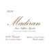Famille Laplace Madiran Sans Sulfite 2021 Front Label
