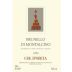 Col d'Orcia Brunello di Montalcino 1990 Front Label