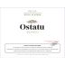 Ostatu Rioja Blanco 2022 Front Label