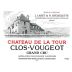 Chateau de la Tour Clos Vougeot Grand Cru 2005 Front Label