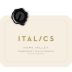 Italics Cabernet Sauvignon 2014 Front Label