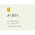 Arista Winery Banfield Vineyard Chardonnay 2014 Front Label